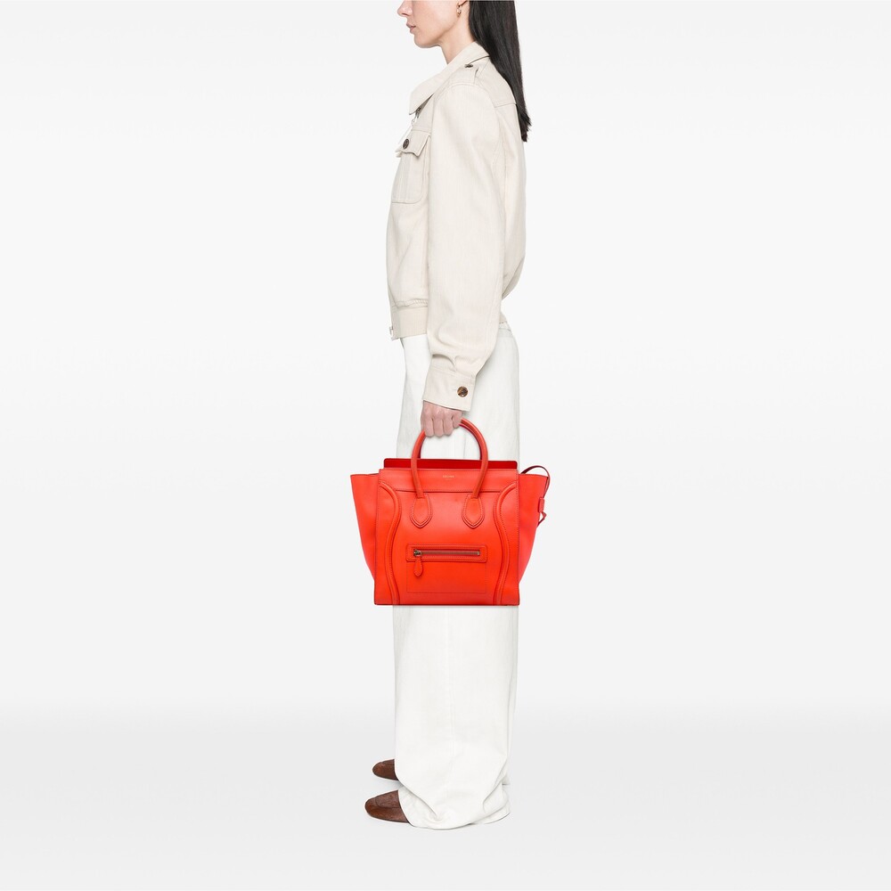 Celine Mini Smooth Calfskin Luggage #307689C79B - Picture 6 of 6